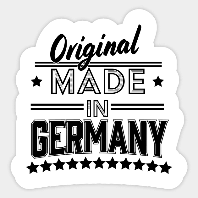 original made in Germany Sticker by nickemporium1